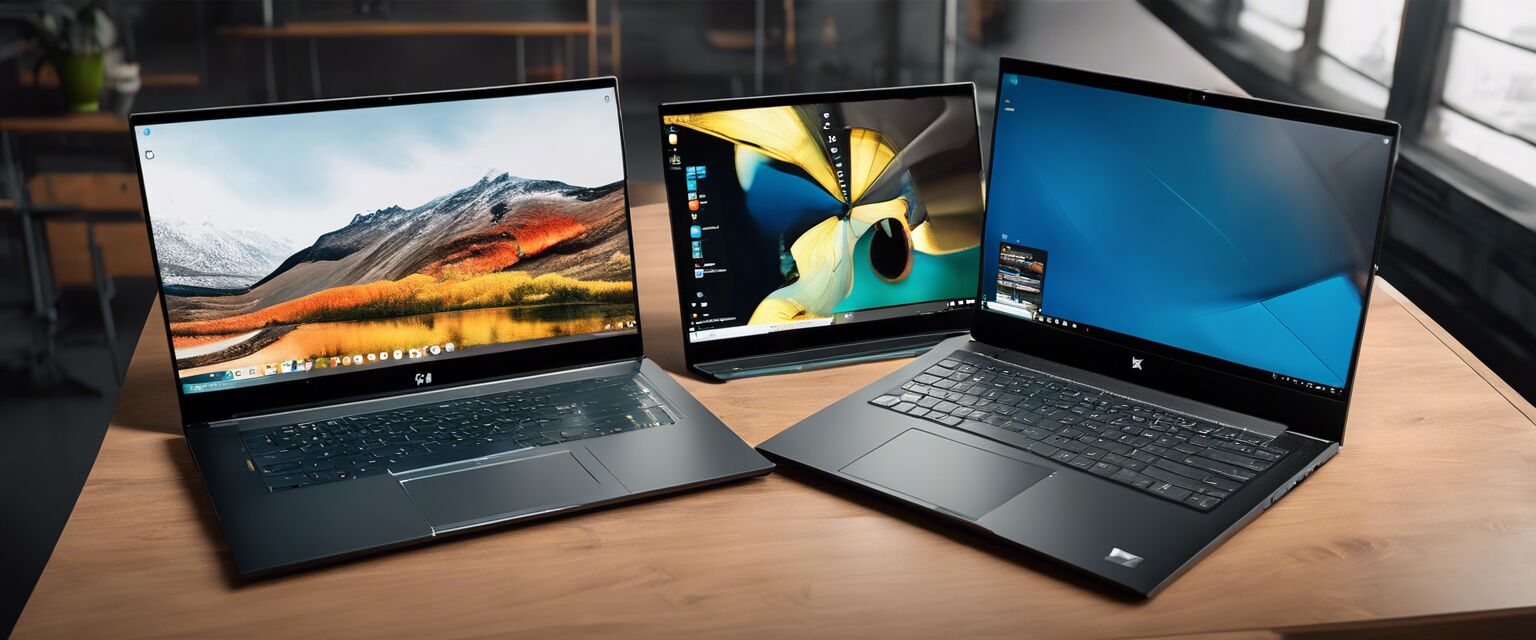 Comparison of budget laptops